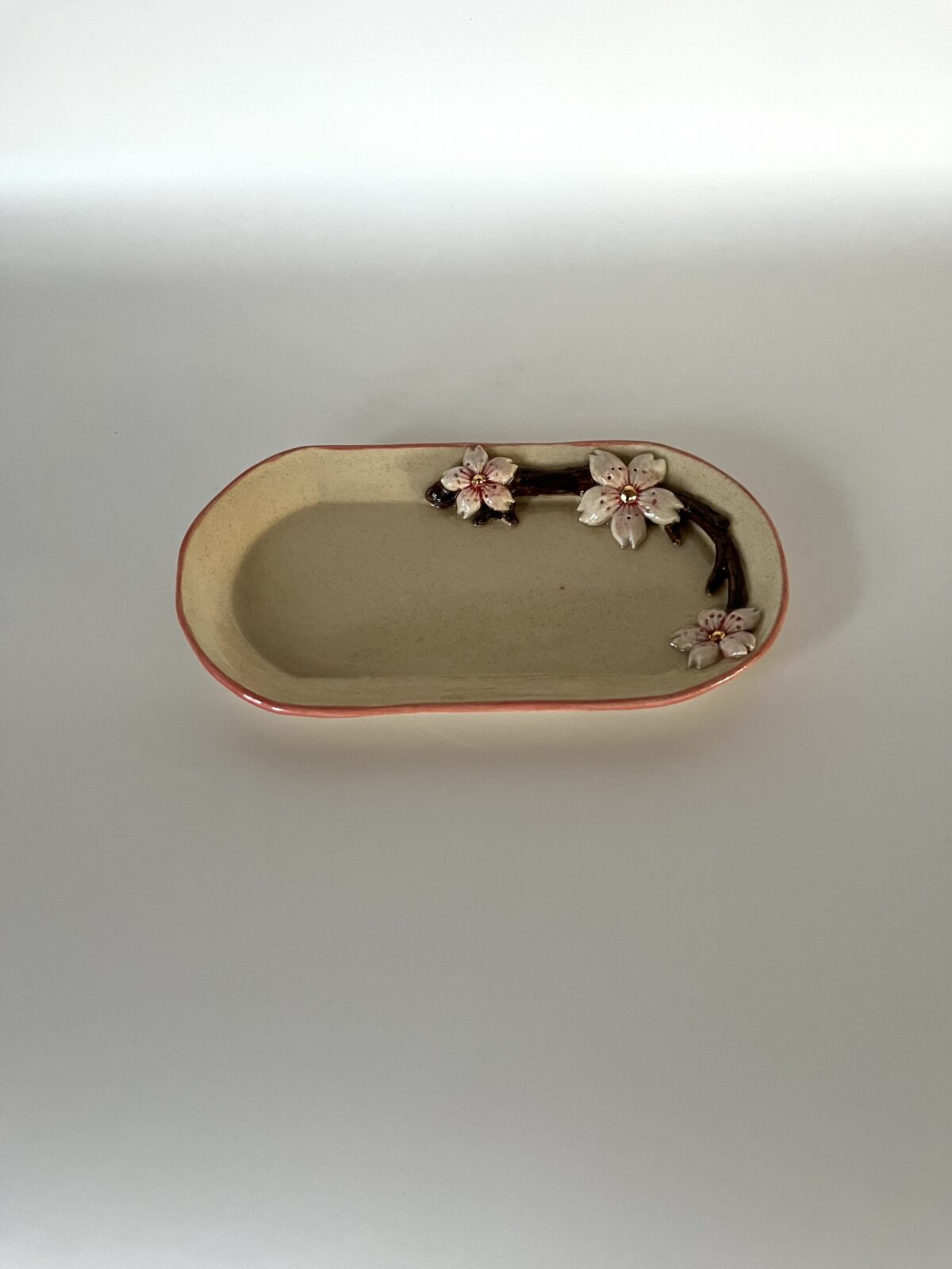 cherry blossom - enkelt lille fad - Billede 2